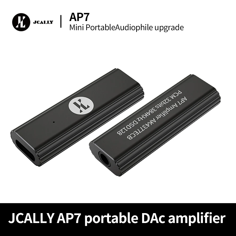 Headphone Amplifier Dac - JCALLY AP7 Tragbarer DAC-Verstärker – AK4377ECB-Chip,