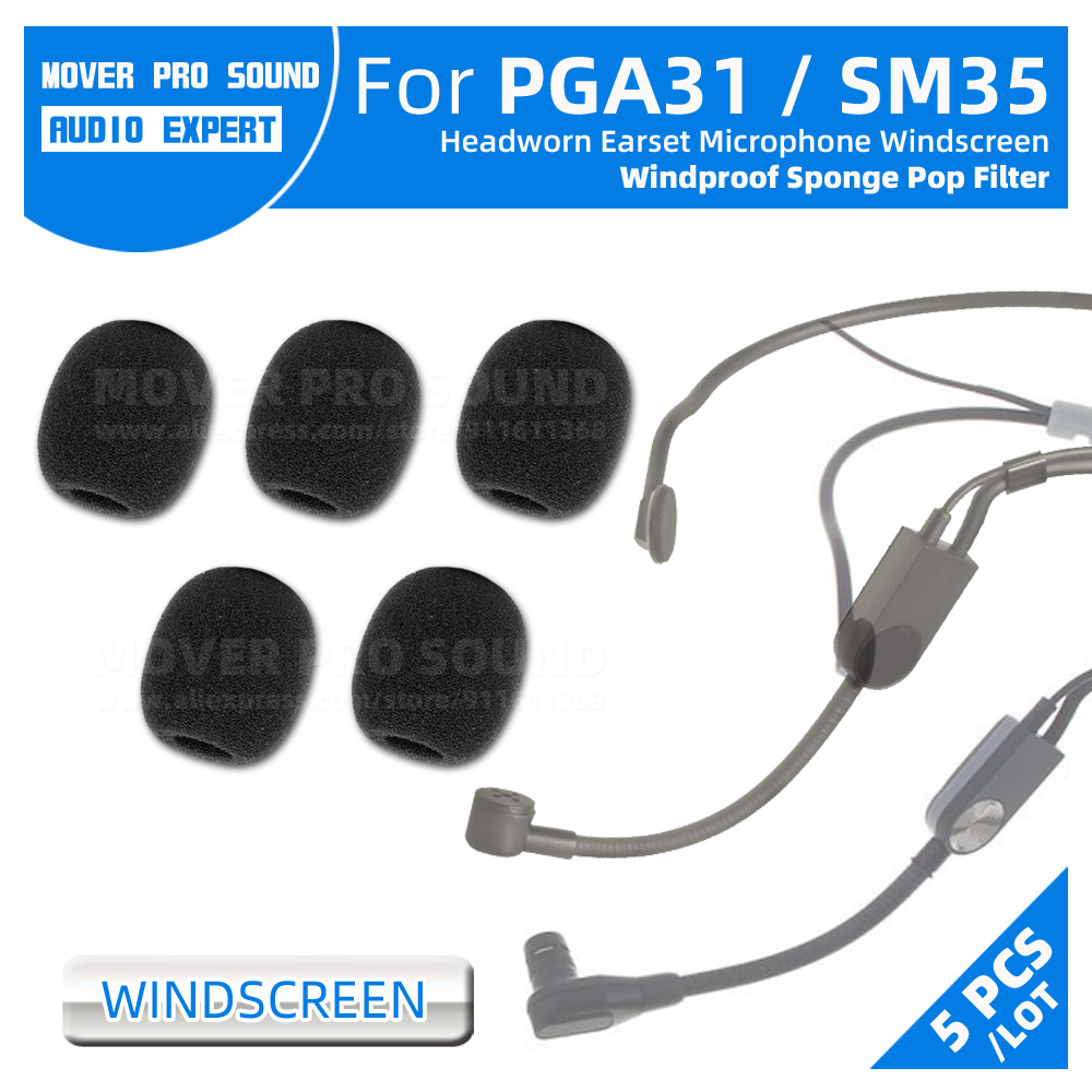 Recording Pop Filter - Kompatibel mit Shure PGA 31 SM35