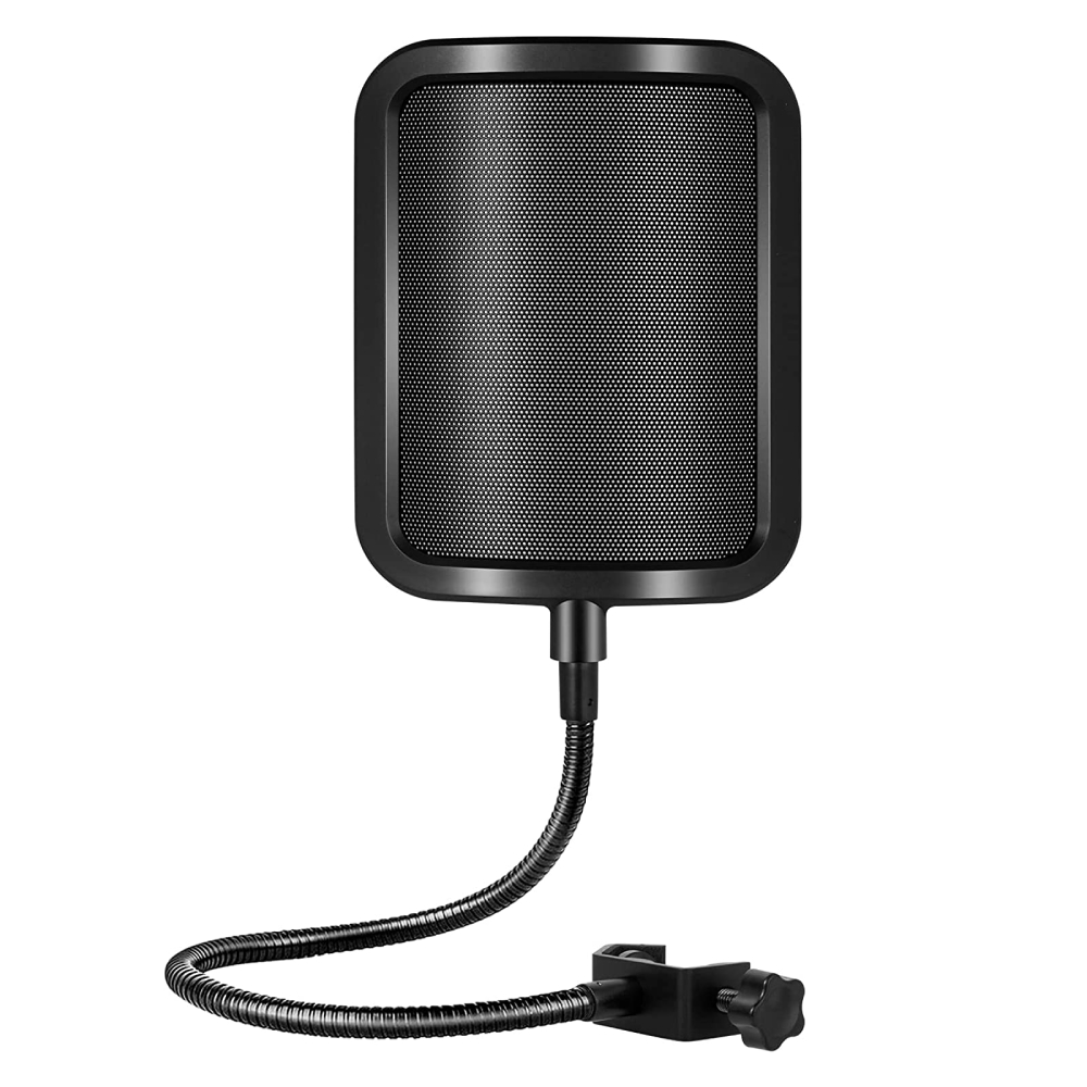 Recording Pop Filter - Metall Pop Filter Universal Mikrofon Windschutzscheibe