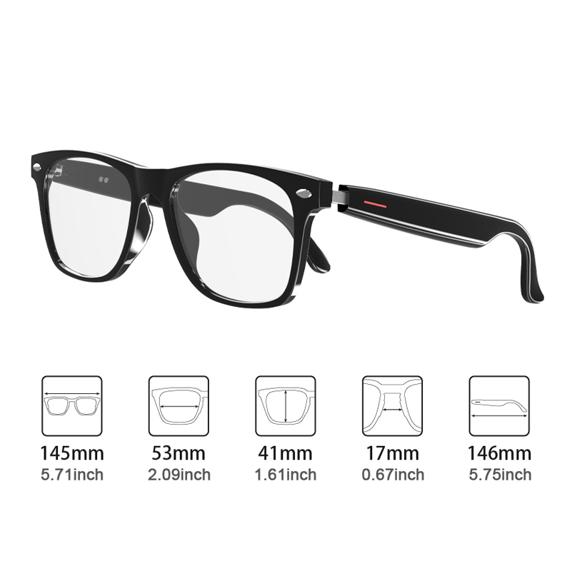Audio Music Technology - KOIPSSE Smart-Brille für Erwachsene mit Eingebautem