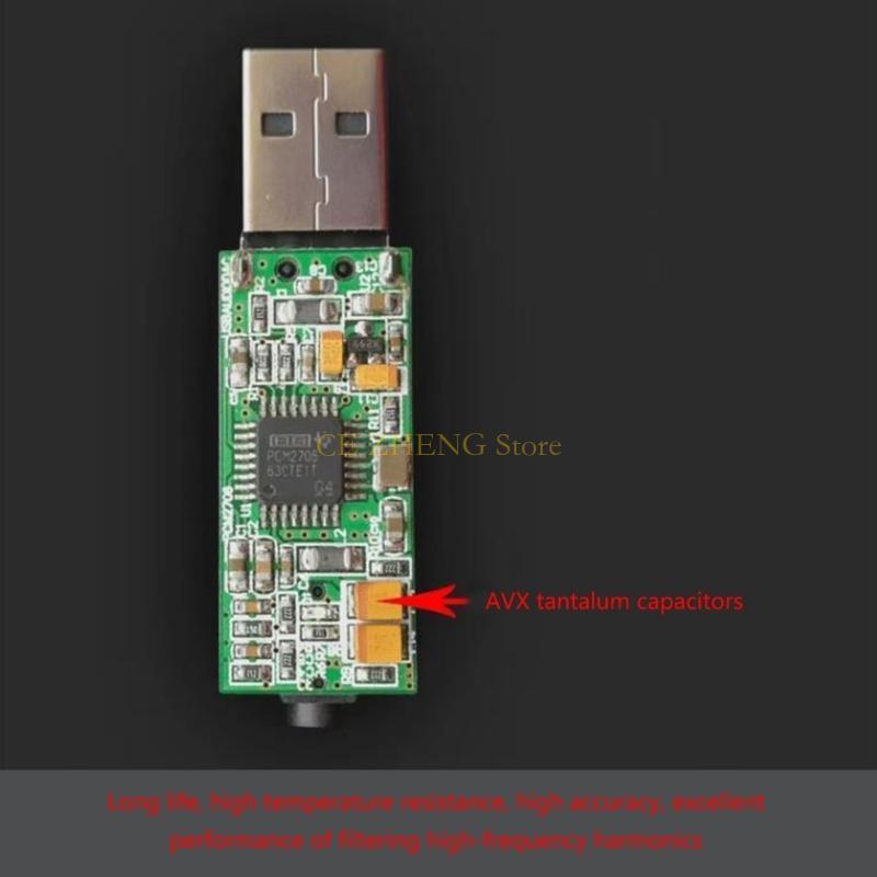 Headphone Amplifier Dac - E56B Professioneller USB-Soundkartenadapter DAC-Soundkonverter PCM2706 Konverter