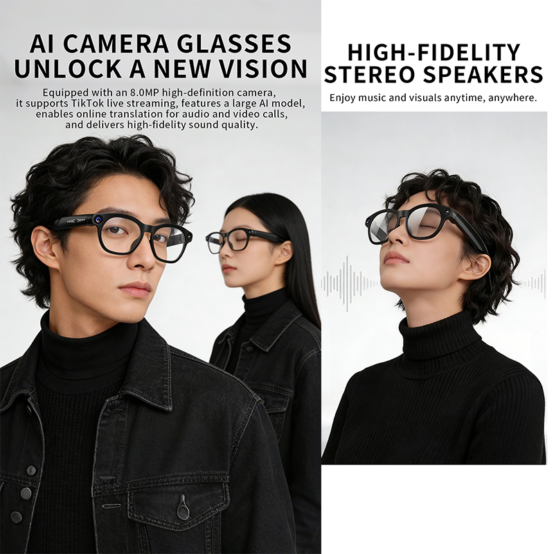 Neue Modische Smart-Brille mit – Audio Music To Video Ai Free Bewertung und Preis
