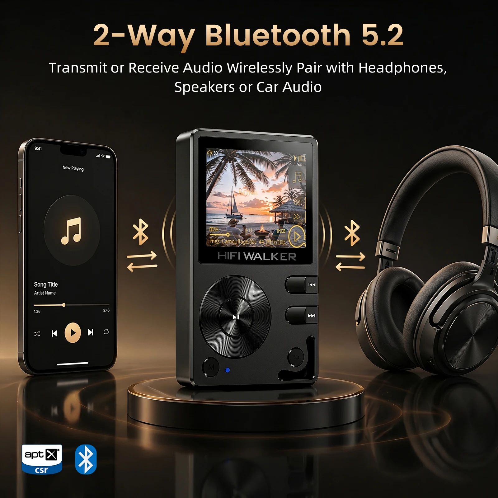 DAP HIFI-Player, Bluetooth 5.2 – Audio Music Offline Bewertung und Preis