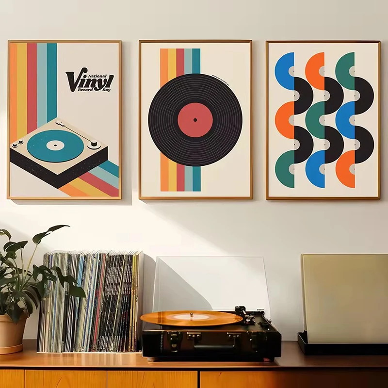 Mid-Century Vinyl-Schallplatte – Audio Music Recording Bewertung und Preis
