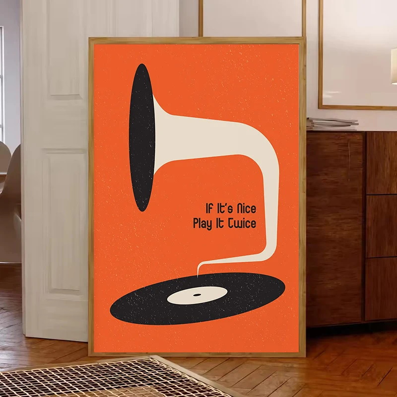 Mid-Century Vinyl-Schallplatte – Audio Music Recording Bewertung und Preis