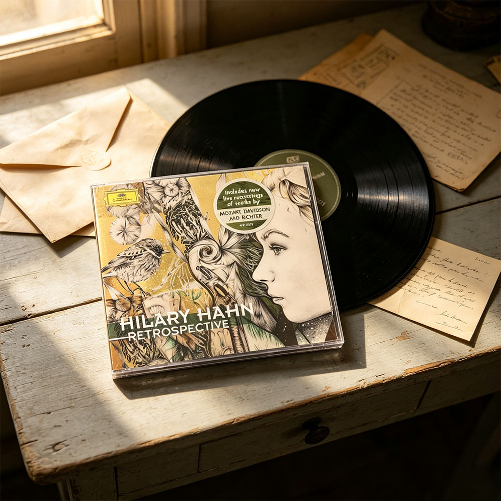 CD 'Retrospective' Hilary Hahn – Audio Music Recording Bewertung und Preis