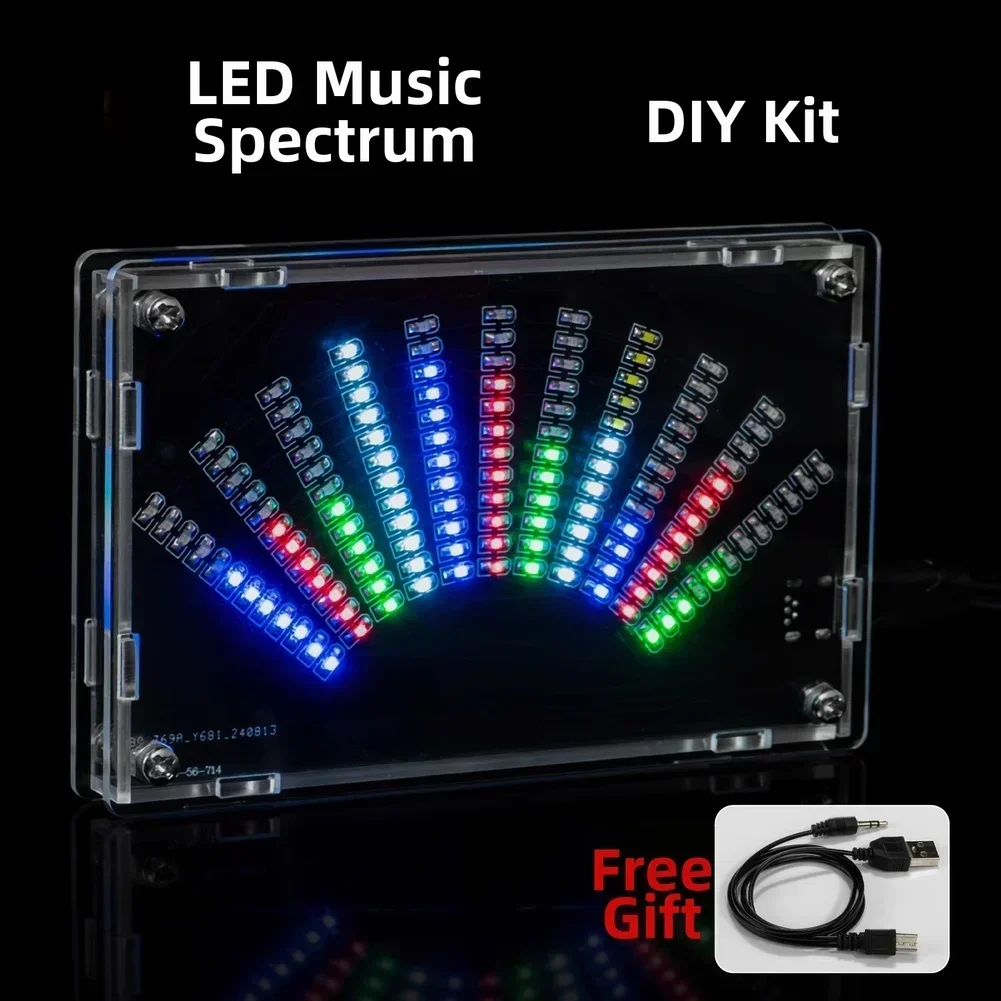 DIY LED Musik Spektrum Display – Audio Music Visualizer Free Bewertung und Preis