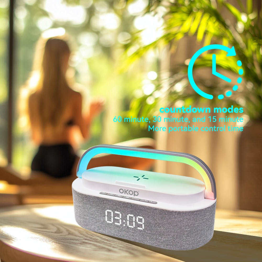 OKOP Bluetooth-Lautsprecher, 6 – Audio Music Visualizer Free Bewertung und Preis