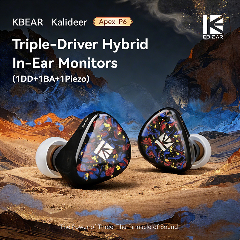    KBEAR Kalideer Apex-P6 HiF – Audio Music Technology Bewertung und Preis