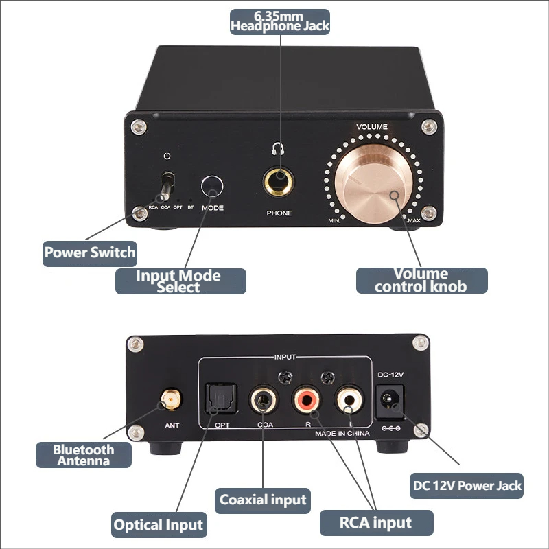 YJCO A938 DAC Hifi-Kopfhörerve – Headphone Amplifier Dac Bewertung und Preis