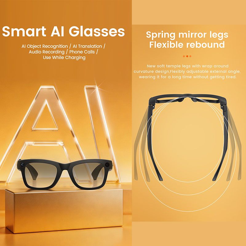 KI-Smart-Brille mit 800W Kamer – Audio Music To Video Ai Free Bewertung und Preis