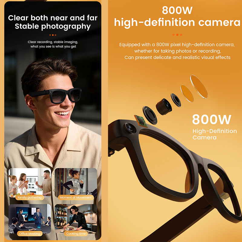 KI-Smart-Brille mit 800W Kamer – Audio Music To Video Ai Free Bewertung und Preis