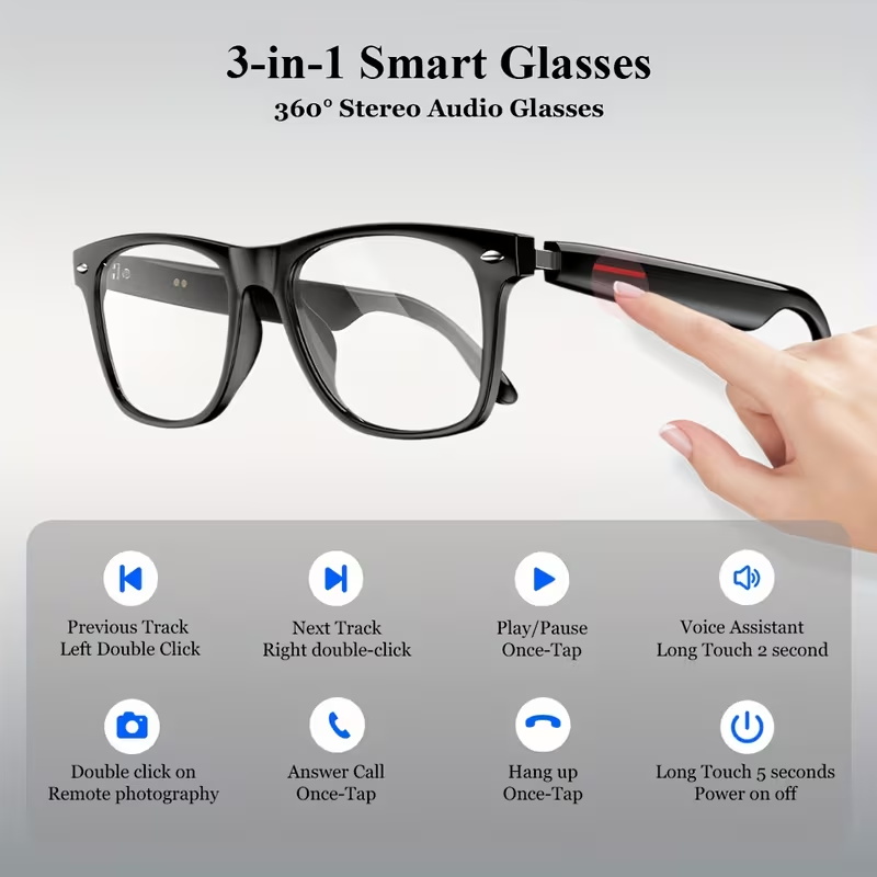 KOIPSSE Smart-Brille für Erwac – Audio Music Technology Bewertung und Preis