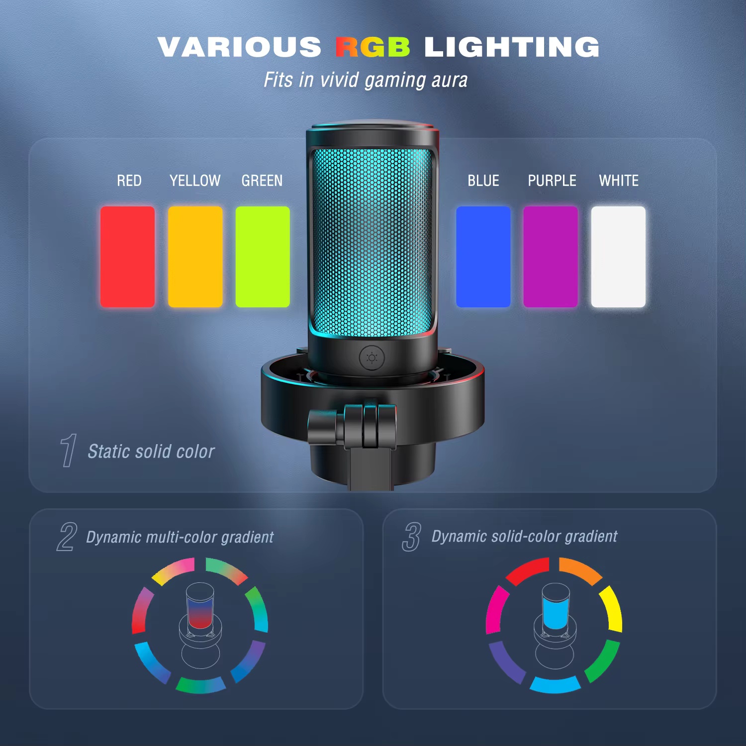 FIFINE Gaming-Mikrofon mit RGB – Recording Pop Filter Bewertung und Preis